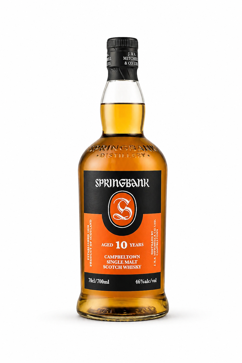 Springbank 10 Years Old – Campbeltown Single Malt – 46% vol
