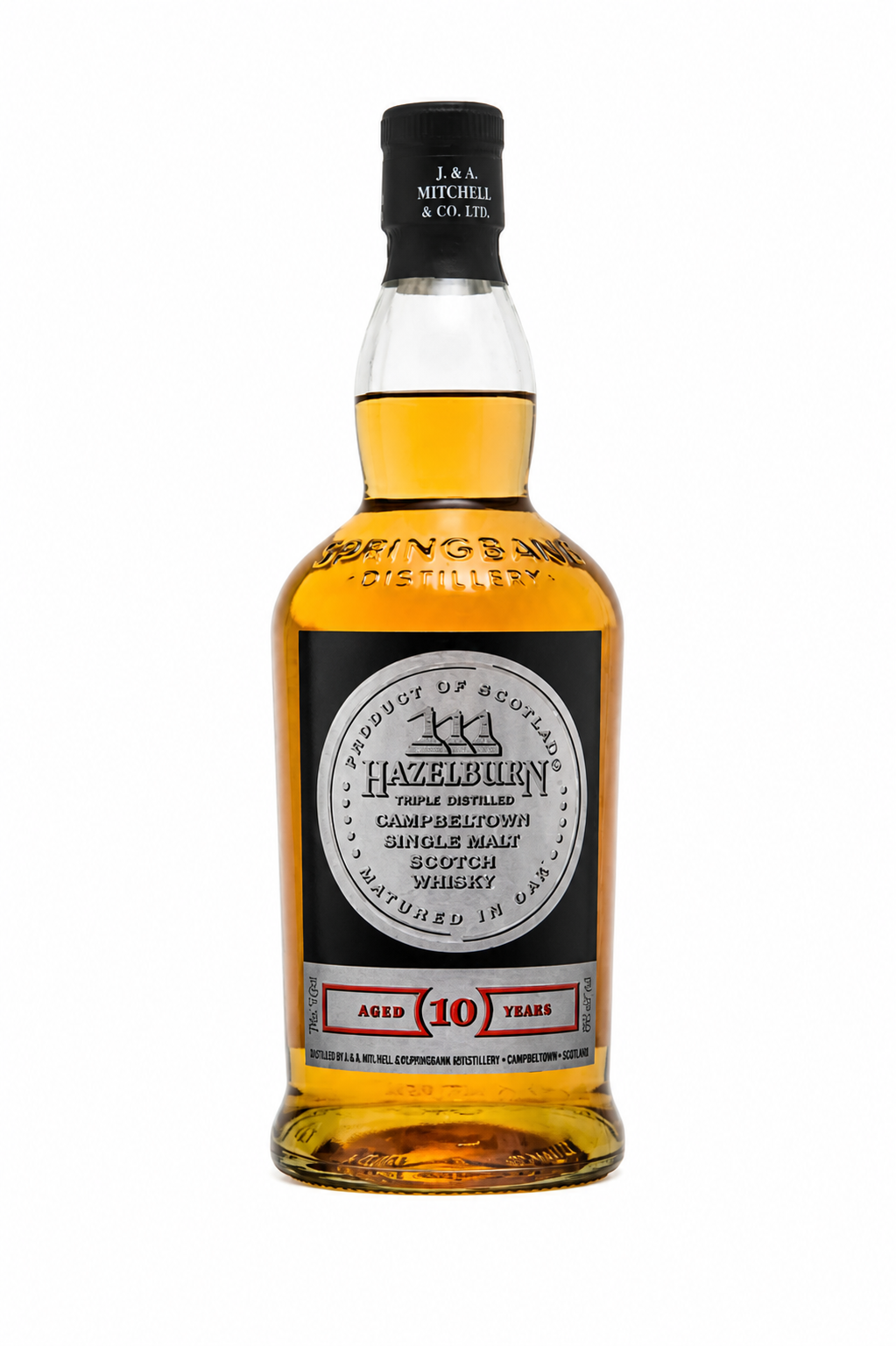 Hazelburn 10 Years Old – Campbeltown Single Malt Scotch Whisky – 46% vol