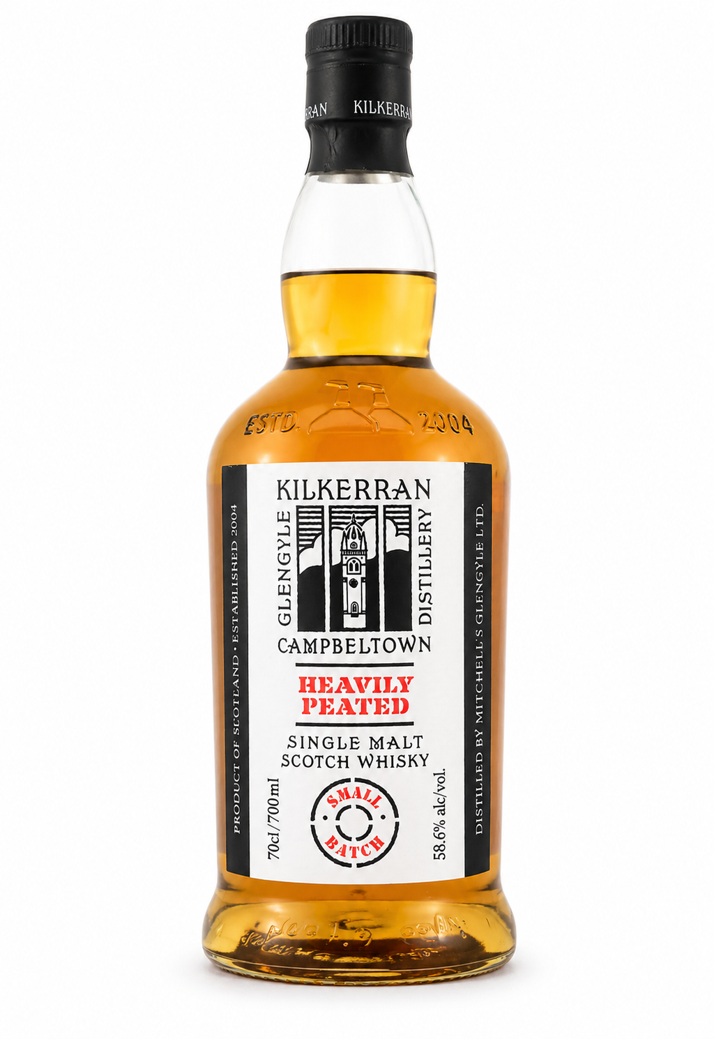 Kilkerran Heavily Peated Batch 13 – Campbeltown Single Malt – 58,6% vol