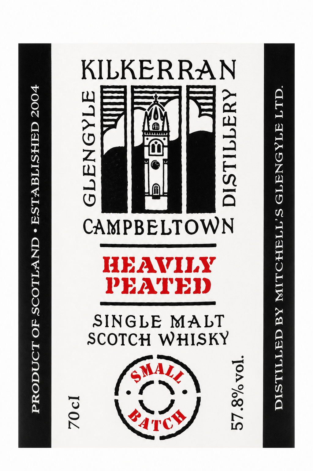 Kilkerran Heavily Peated Batch 10 – Campbeltown Single Malt – 57,8% vol