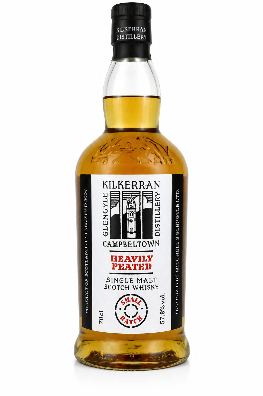 Kilkerran Heavily Peated Batch 10 – Campbeltown Single Malt – 57,8% vol