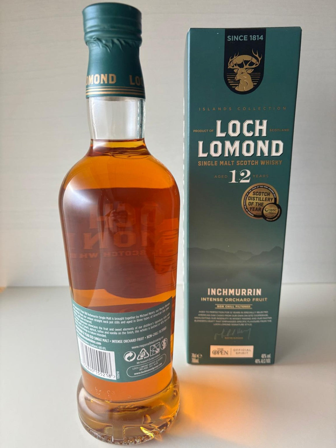 Loch Lomond Inchmurrin 12 Jahre · Highland Single Malt Scotch Whisky · 0,7 l · 46 %