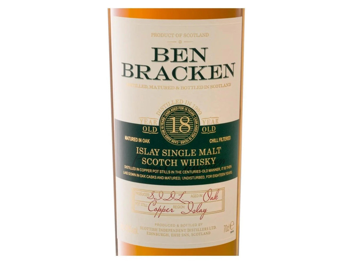 Ben Bracken Islay 18 Jahre – 46 % Vol. – 0,7 l - Ahr Valley Whisky Cask Selection