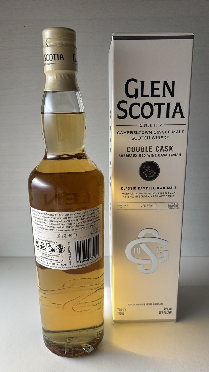 Glen Scotia Bordeaux Red Wine Cask · Campbeltown Single Malt Scotch Whisky · 0,7 l - Ahr Valley Whisky Cask Selection