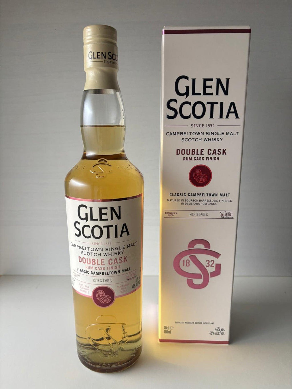 Glen Scotia Double Cask Rum Cask Finish mit Geschenkverpackung