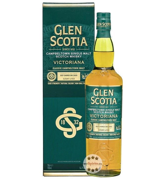 Glen Scotia Victoriana Campbeltown Single Malt Scotch Whisky mit Geschenkverpackung