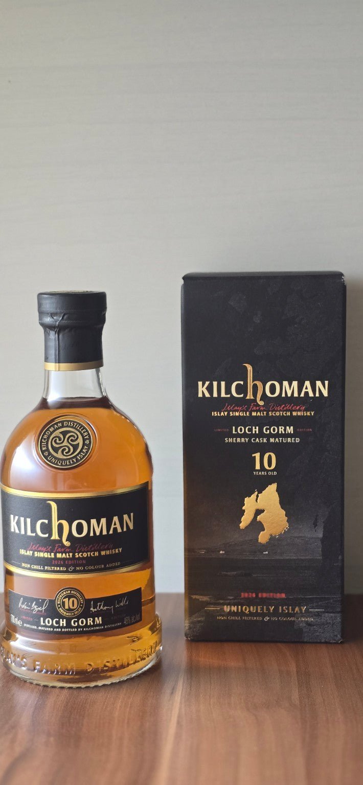 Kilchoman Loch Gorm 10 Jahre Limited Edition 2026 · Islay Single Malt Scotch Whisky · 0,7l · 46% - Ahr Valley Whisky Cask Selection