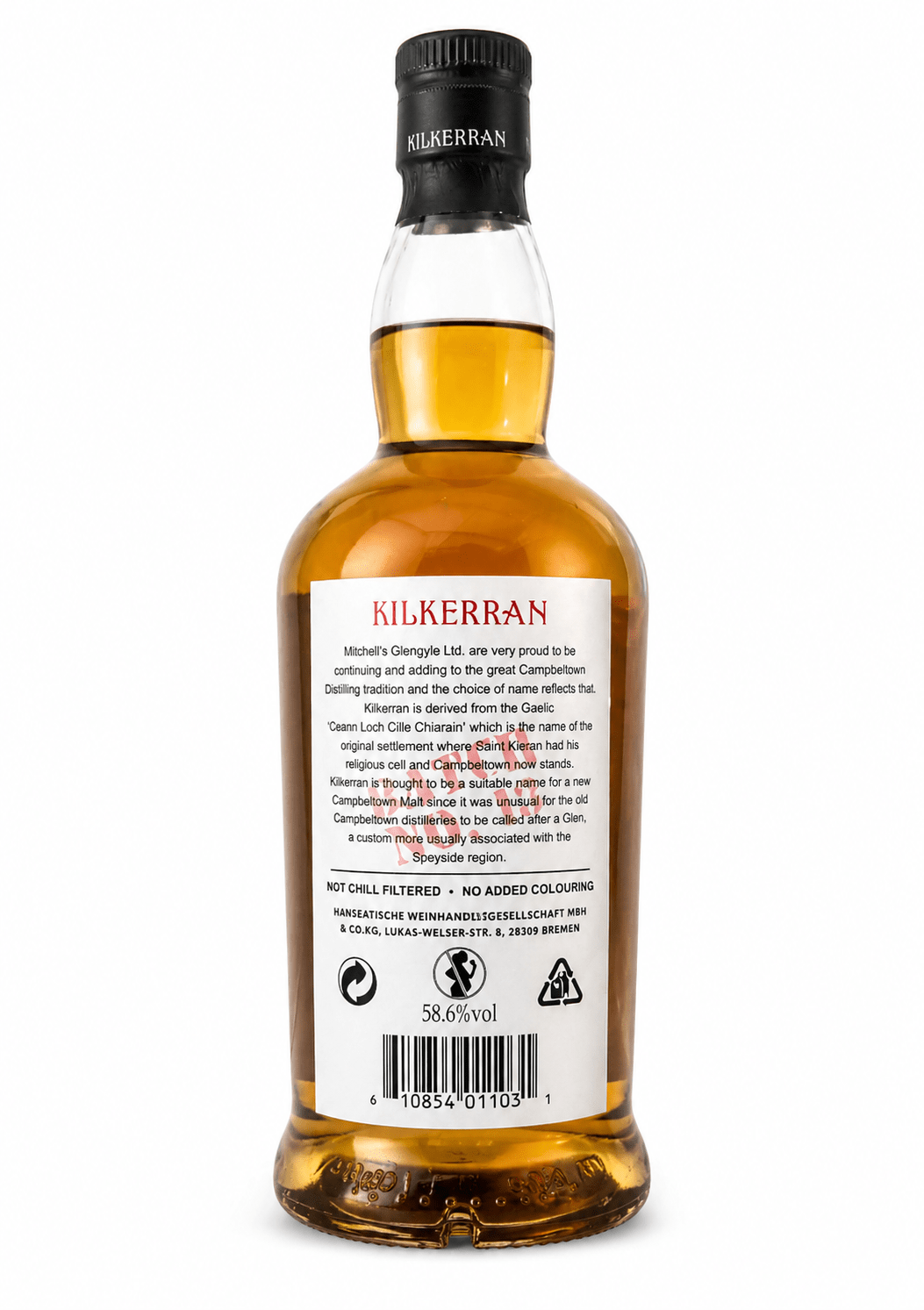 Kilkerran Heavily Peated Batch 13 – Campbeltown Single Malt – 58,6% vol - Ahr Valley Whisky Cask Selection