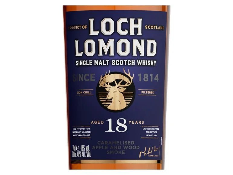 Loch Lomond 18 Jahre – 46 % Vol. – 0,7 l - Ahr Valley Whisky Cask Selection