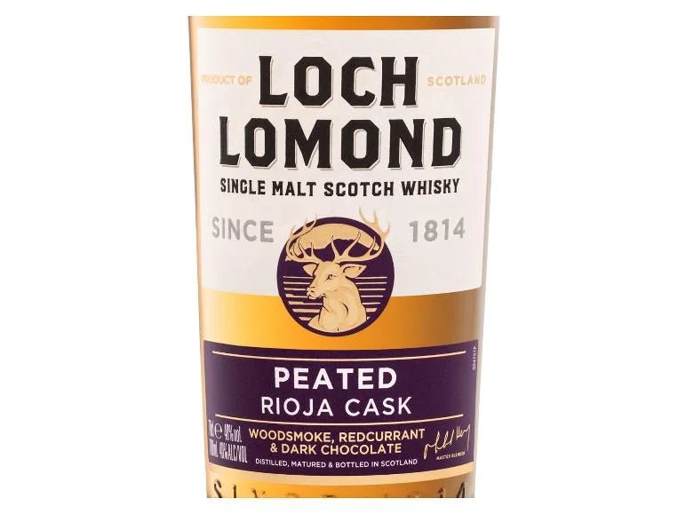 Loch Lomond Peated Rioja Cask – 40 % Vol. – 0,7 l - Ahr Valley Whisky Cask Selection