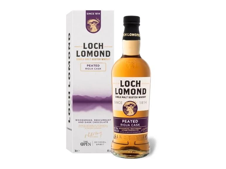 Loch Lomond Peated Rioja Cask – 40 % Vol. – 0,7 l - Ahr Valley Whisky Cask Selection