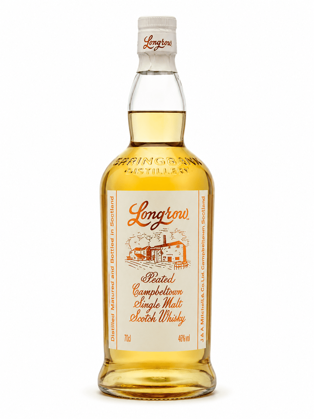 Longrow Peated Campbeltown Single Malt Scotch Whisky – 46 % vol – 0,7 l - Ahr Valley Whisky Cask Selection