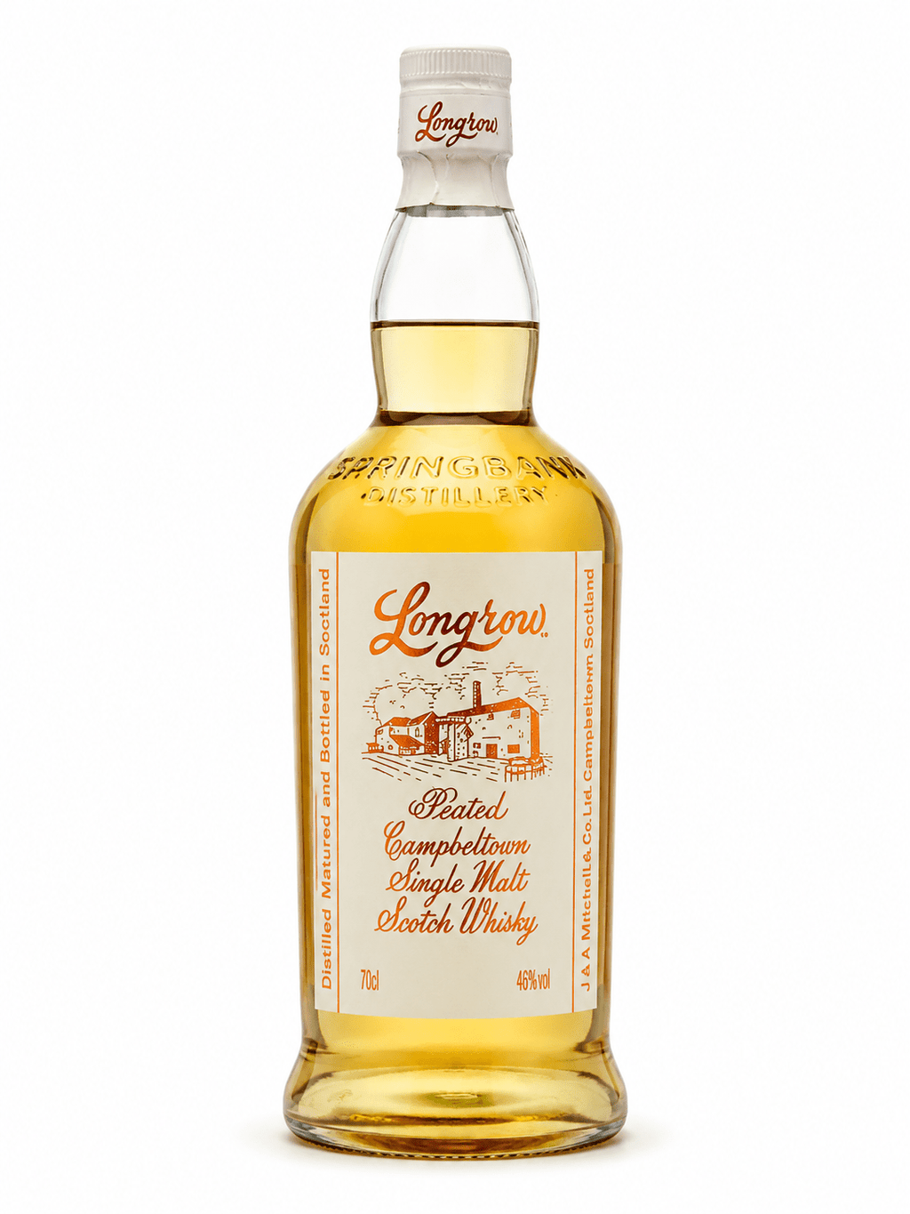 Longrow Peated Campbeltown Single Malt Scotch Whisky – 46 % vol – 0,7 l - Ahr Valley Whisky Cask Selection