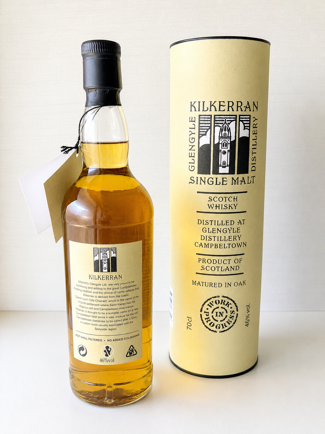 Kilkerran Single Malt Scotch Whisky – Work in Progress Edition – 46% Vol. WIP.Serie