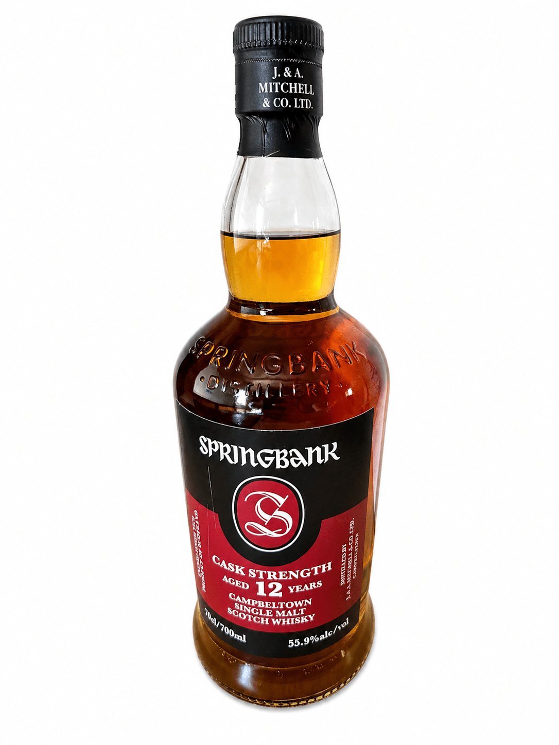 Springbank 12 Years Cask Strength Campbeltown Single Malt Scotch Whisky 55,9% Vol. - Ahr Valley Whisky Cask Selection