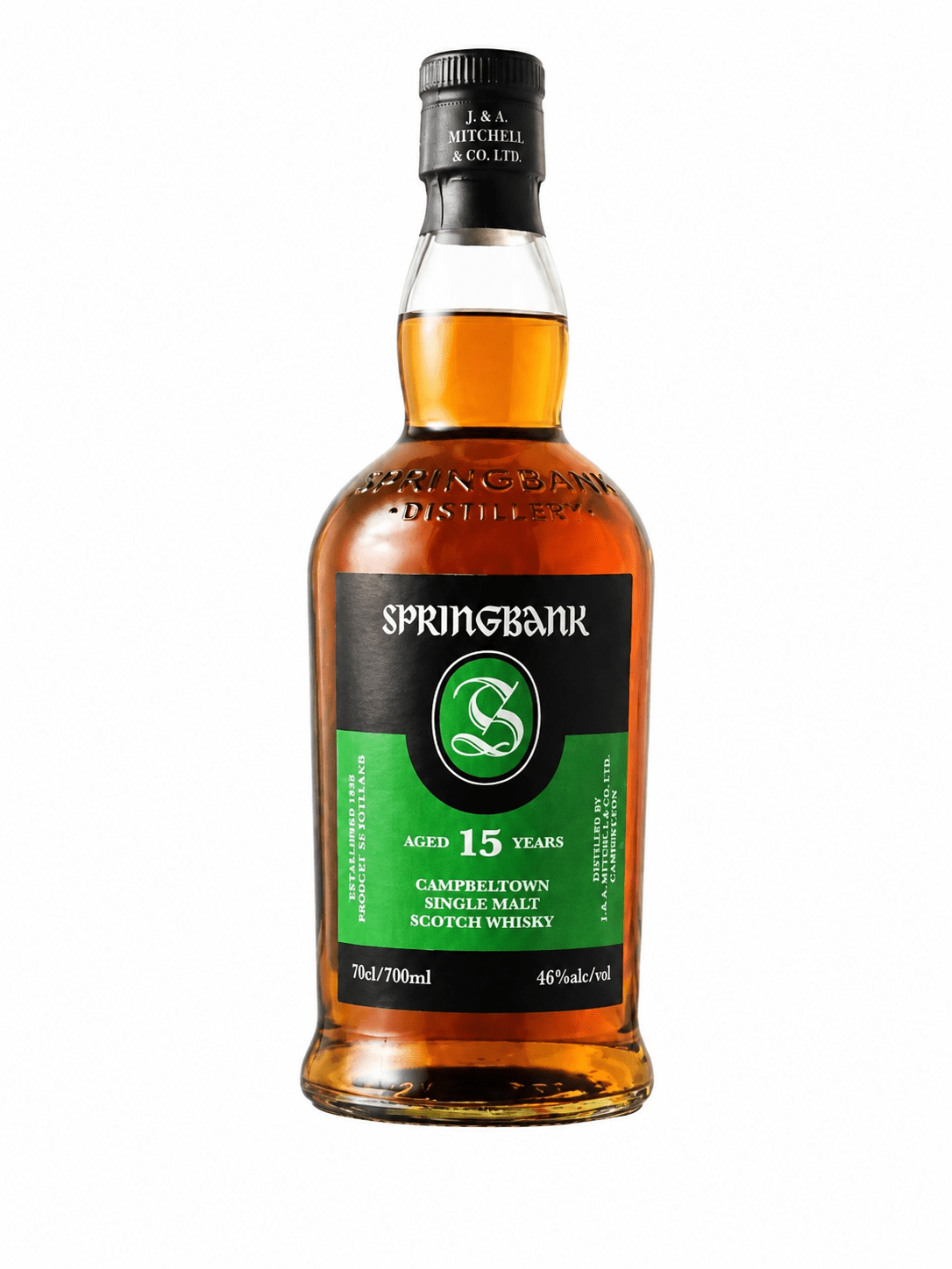 Springbank 15 Years Old – Campbeltown Single Malt – 46% vol - Ahr Valley Whisky Cask Selection