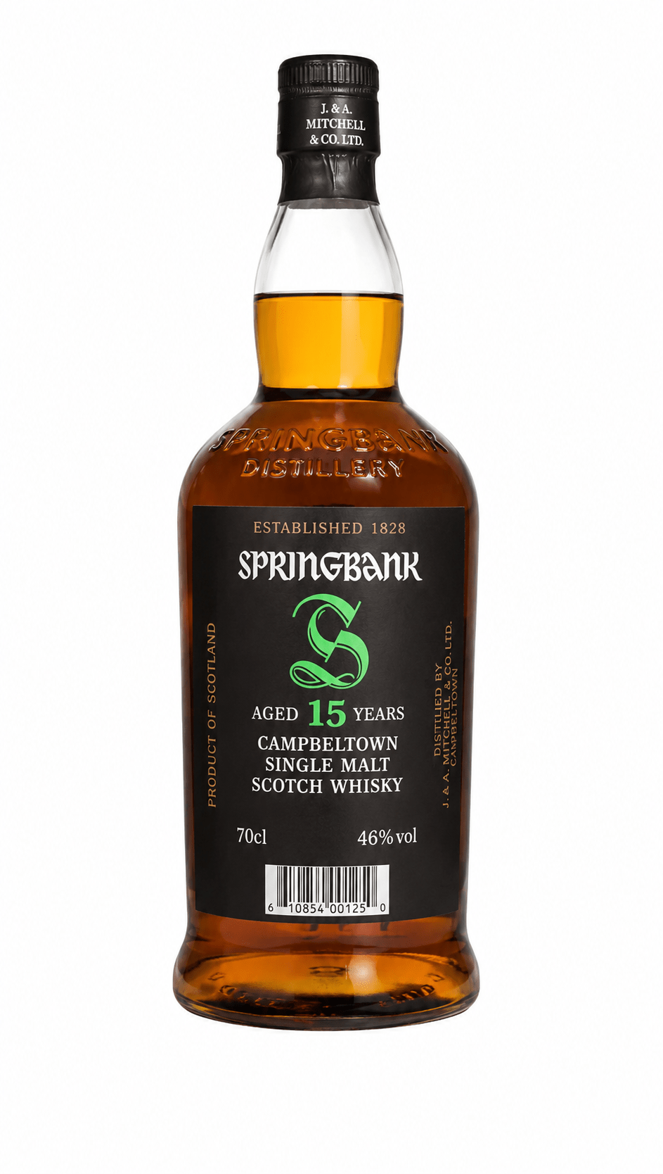 Springbank 15 Years Old – Campbeltown Single Malt – 46% vol - Ahr Valley Whisky Cask Selection