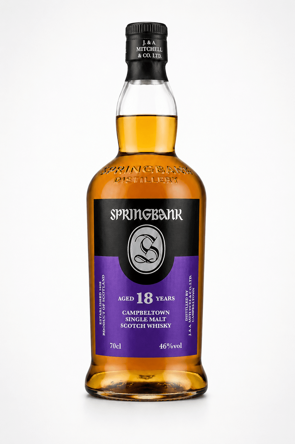 Springbank 18 Years – Campbeltown Single Malt Scotch Whisky 46% Vol. - Ahr Valley Whisky Cask Selection