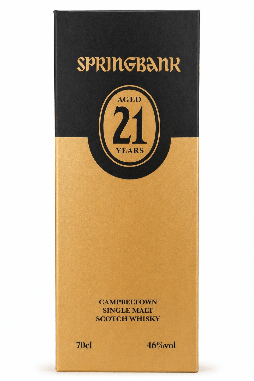 Springbank 21 Jahre Limited Edition Campbeltown Single Malt Scotch Whisky 46% 0,7L - Ahr Valley Whisky Cask Selection