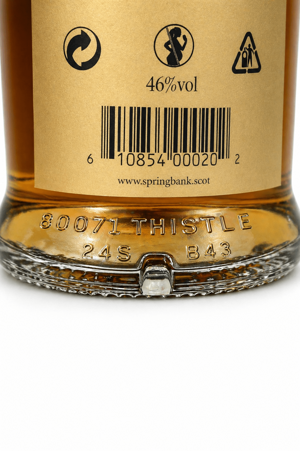 Springbank 21 Jahre Limited Edition Campbeltown Single Malt Scotch Whisky 46% 0,7L - Ahr Valley Whisky Cask Selection